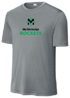 ST350-McNicholas Rockets Tee - Gray Concrete